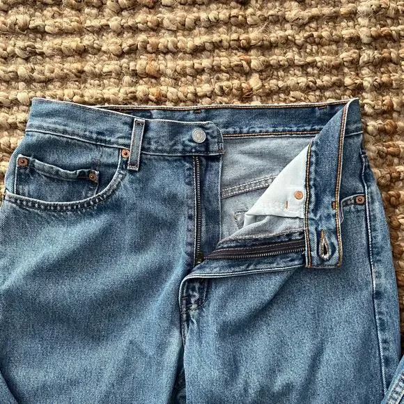 Vintage Levi’s 505 Straight Leg Jeans Size 30 tag (32x32) Medium WashMen – EUC